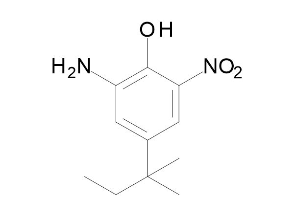 2-アミノ-6-ニトロ-p-tert-ペンチルフェノール